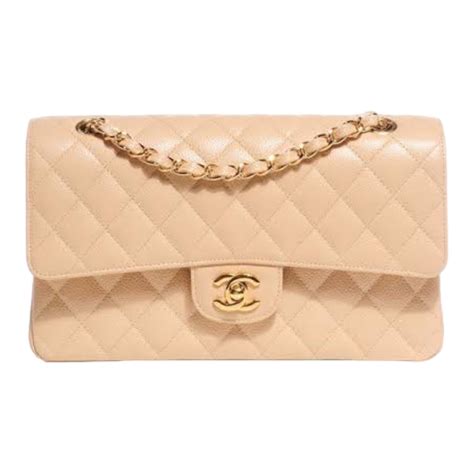 chanel classic 9 beige